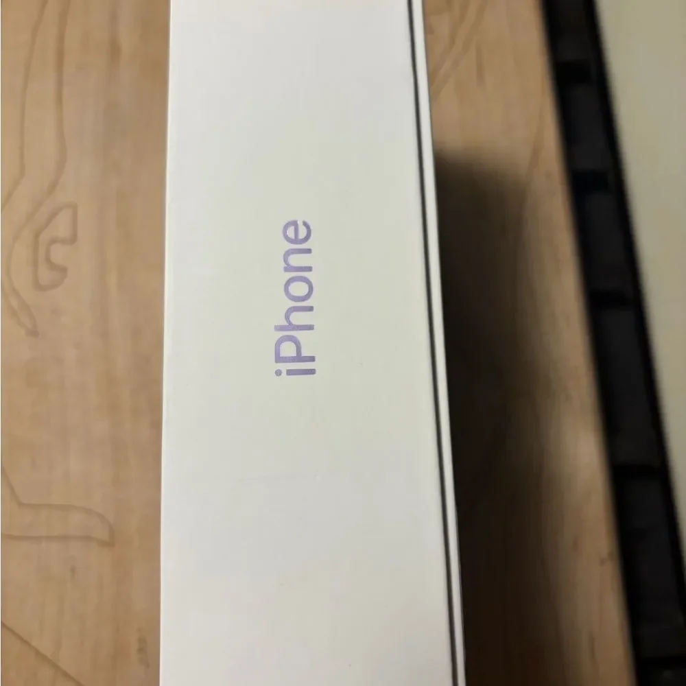 Empty iPhone 11 Purple Box